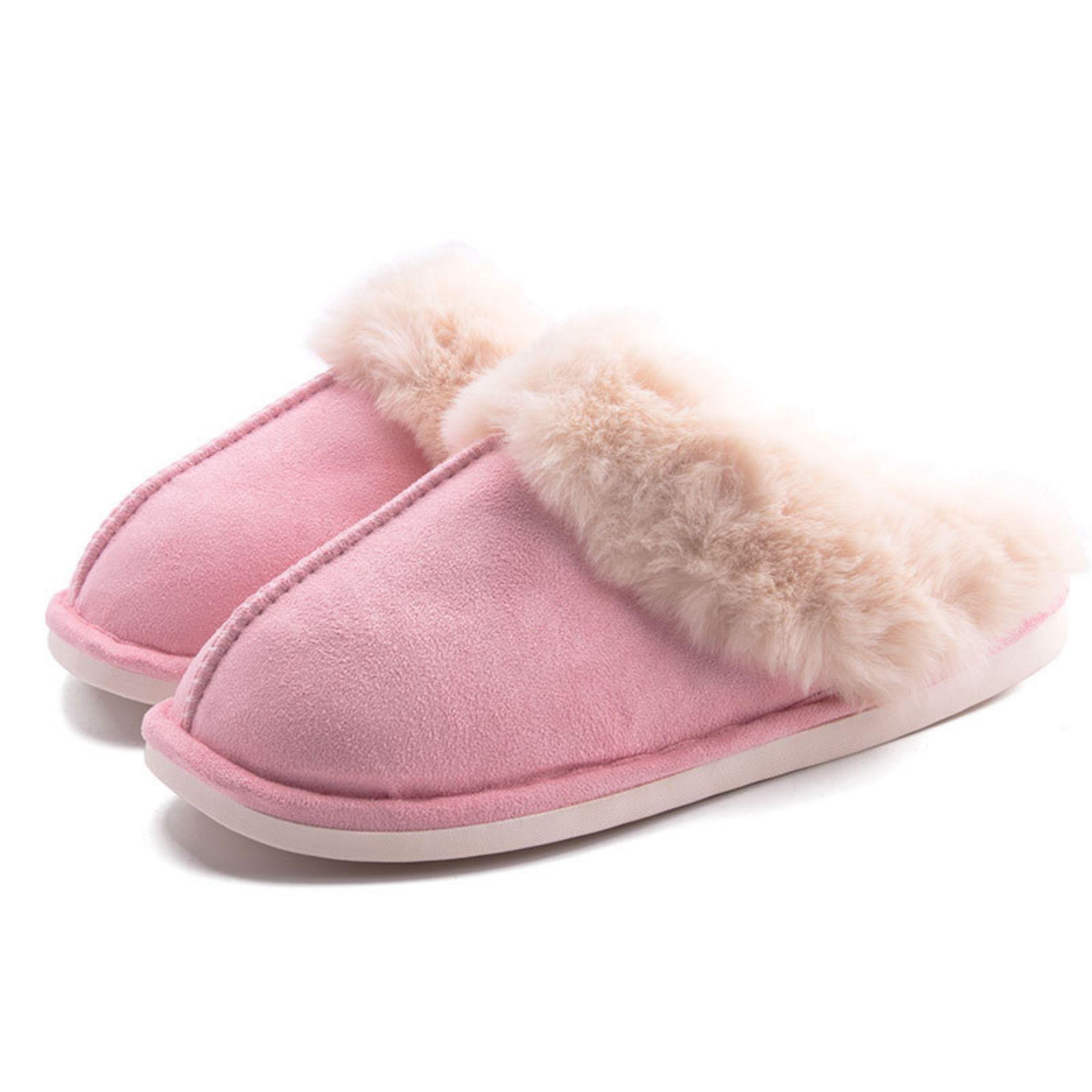Women's Slippers Fluffy Memory Foam House Bedroom Slippers Anti-Skid Plush for Indoor Outdoor Slippers