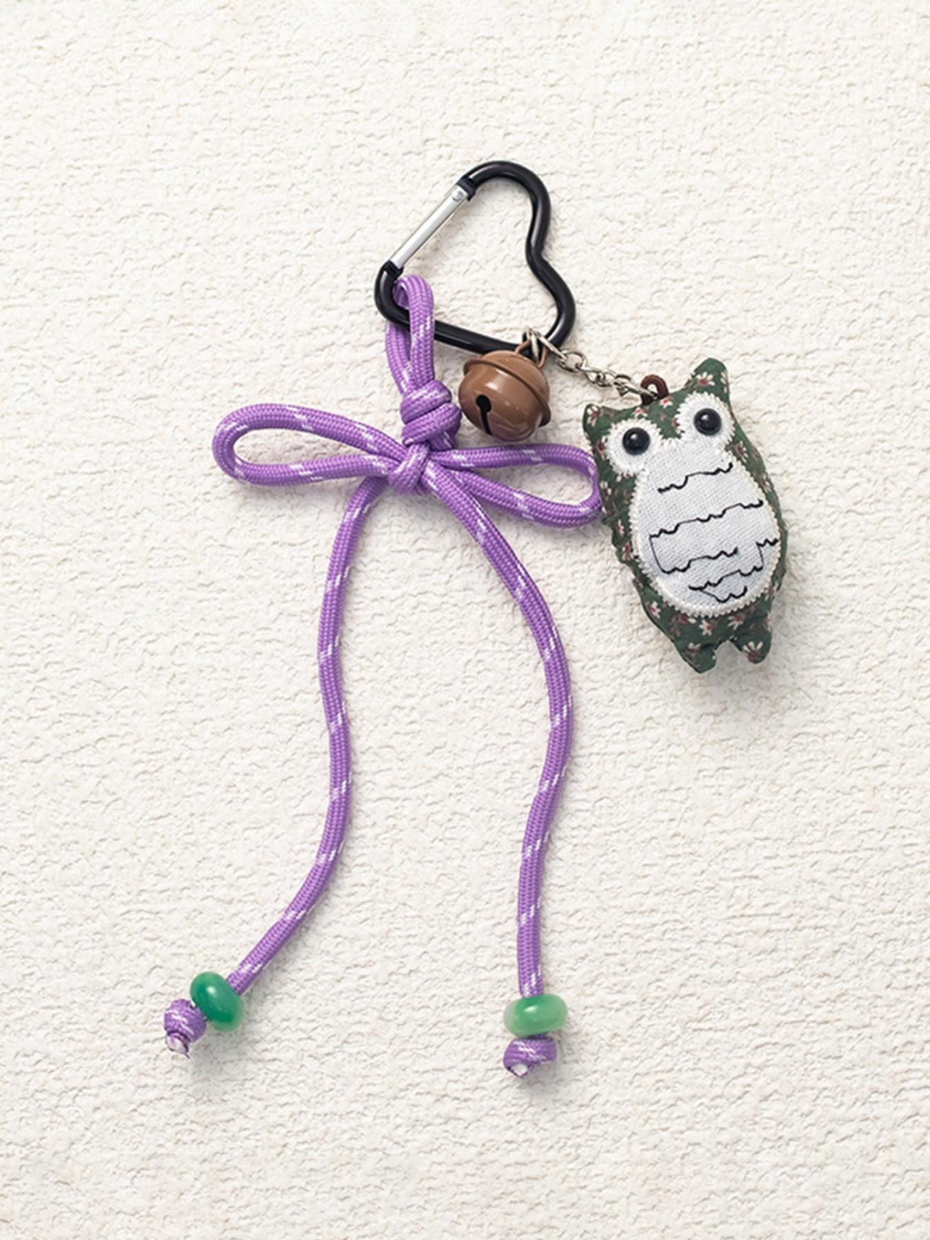 Tennis Woven Bag Charm Keychain, Cute Smiley Face Handbag Pendant, Aesthetic Heart Carabiner Key Ring, Sporty Bag Decor, Perfect Birthday Christmas Gift for Tennis Lovers Women Girls, Trendy Phone Charm for Backpack Tote