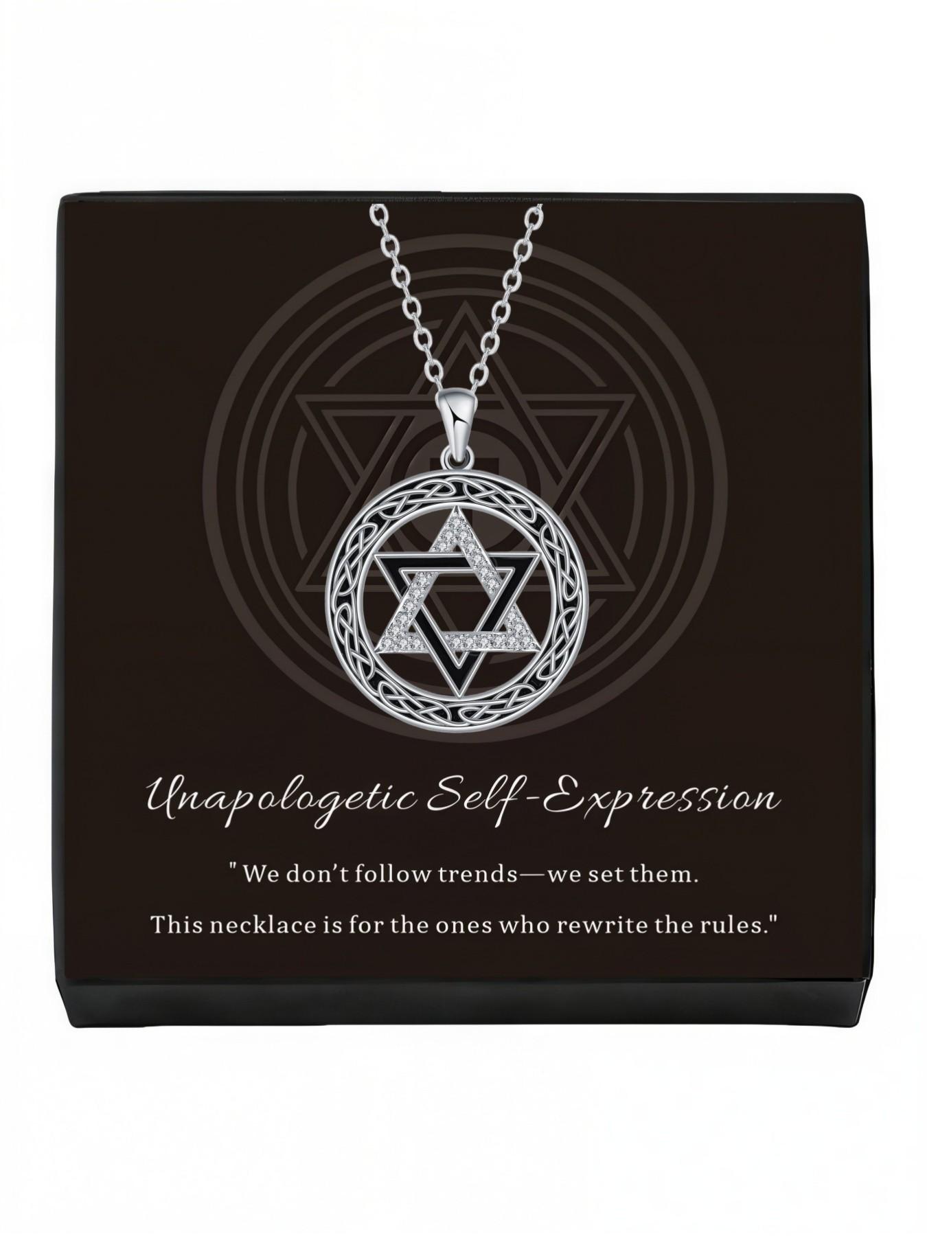 Celtic Star · Secret Pact Original unique pentagram necklace, a must-have for spring and summer daily wear. Mysterious lucky necklace, perfect for Valentine’s Day and all festive gifting.