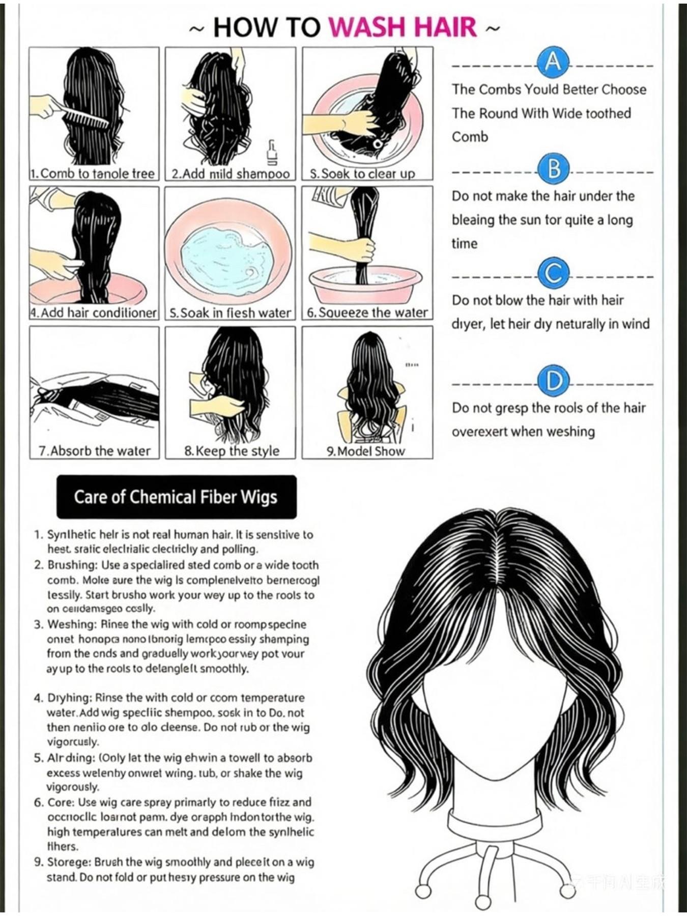 26 Inch Braid Ponytail Extension 2-Pack - Straight Sleek Wrap-Around Synthetic Hairpiece with Elastic Tie for Women, Perfect for Holiday Parties, Synthetic Extensions, Straight Synthetic Hairpieces