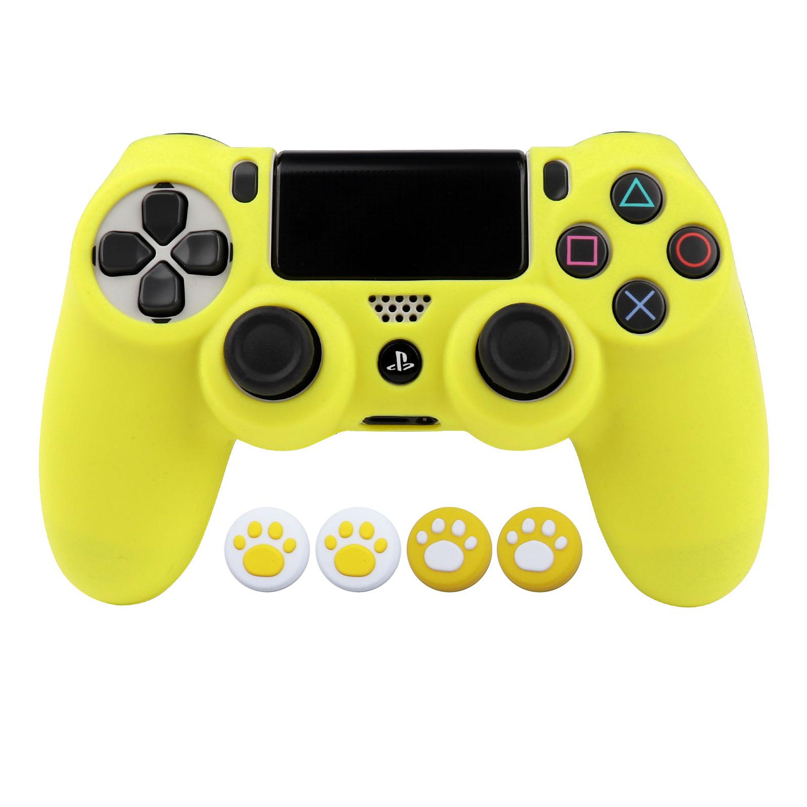 Soft Silicone Protective Case For PS4 Slim Pro Joystick Controller Skin Cover Console Accessories Video Gamepad Accessories for PS4