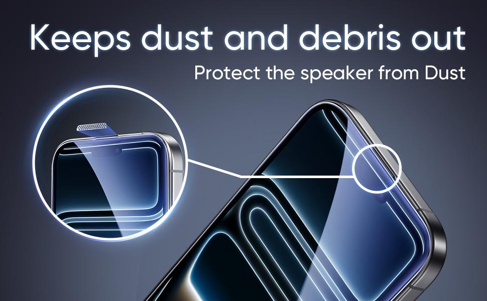 MAGIC JOHN Screen Protector 2 Pack for iPhone, Samsung, and Google–Clear & Privacy Protection, Fingerprint Resistant, Dust-Free, Bubble-Free Design