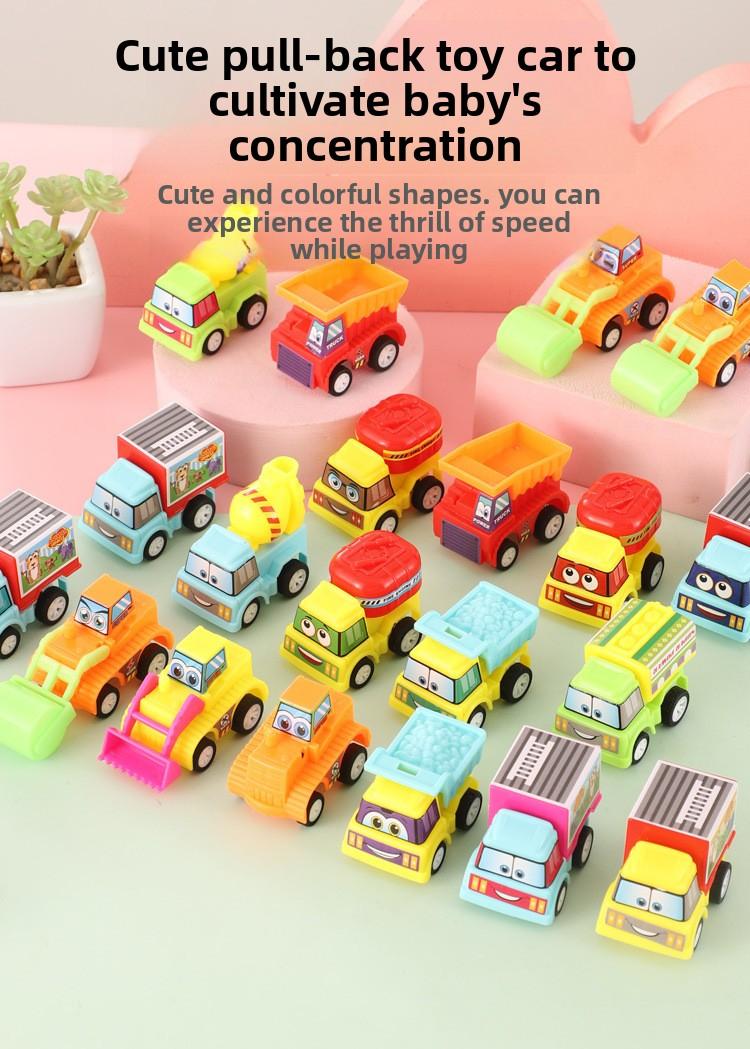 Kids Toy Cars, Pull Back Engineering Vehicles, Educational Toys for Babies, Kindergarten Gifts & Promotional Items