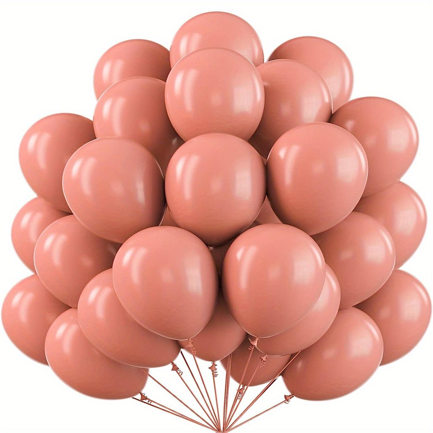 30pcs Vintage Color Latex Balloons Set, 10 Inch Party Decorations for Birthdays Weddings Anniversaries Valentine's Day