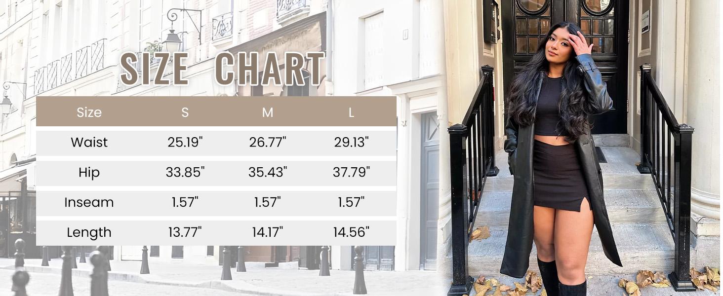 Tanming Washed Mini Skorts for Women High Waist Split Hem Casual Fitted Athletic Bodycon Skort Mini Skirts with Shorts Cotton Spandex Fabric Comfortable for Summer Active Wear Stretchy Elastic Waist Design #SpringStatements