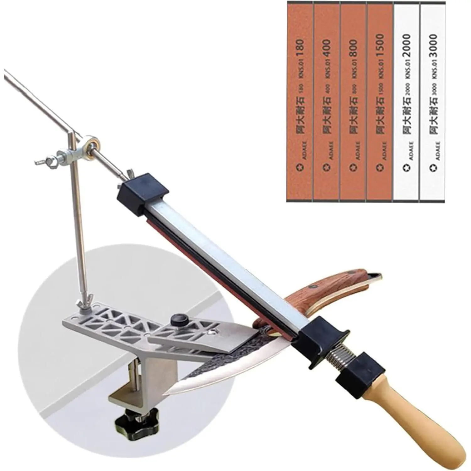 Sharpener,Grinding Grip System Tool, Sharpening
