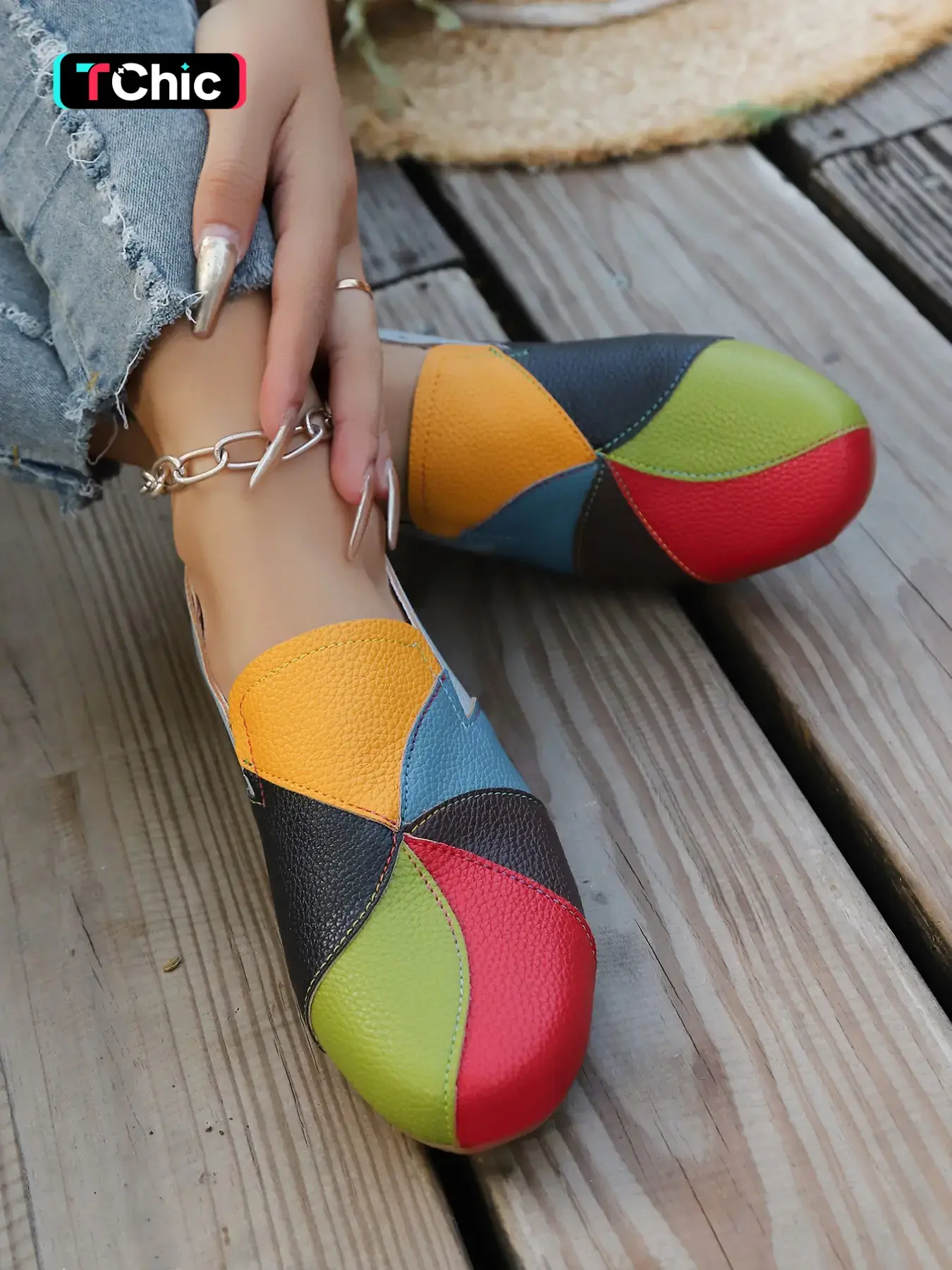 Women's Comfortable Walking Flats, Fashion One-Step Slip-On Casual Shoes, Ideal for Work, Versatile Stylish Choice for All Day Wear, Slip Ins Shoes