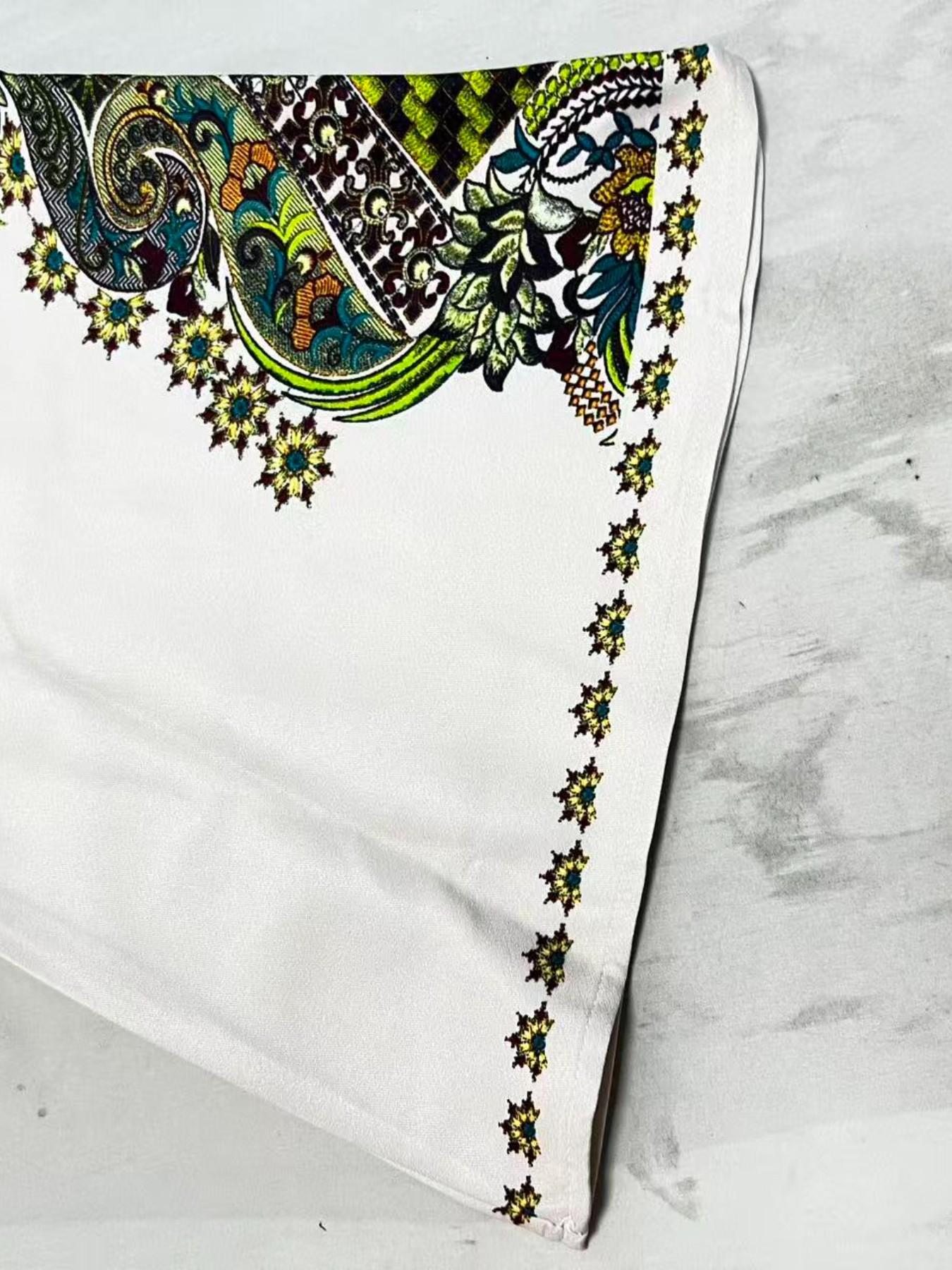 Women's Retro Totem Coconut Flower Print Robe, Dubai Style Kaftan Evening Gown, Eid Al-Fitr Festival Abaya, Traditional Middle Eastern Dress