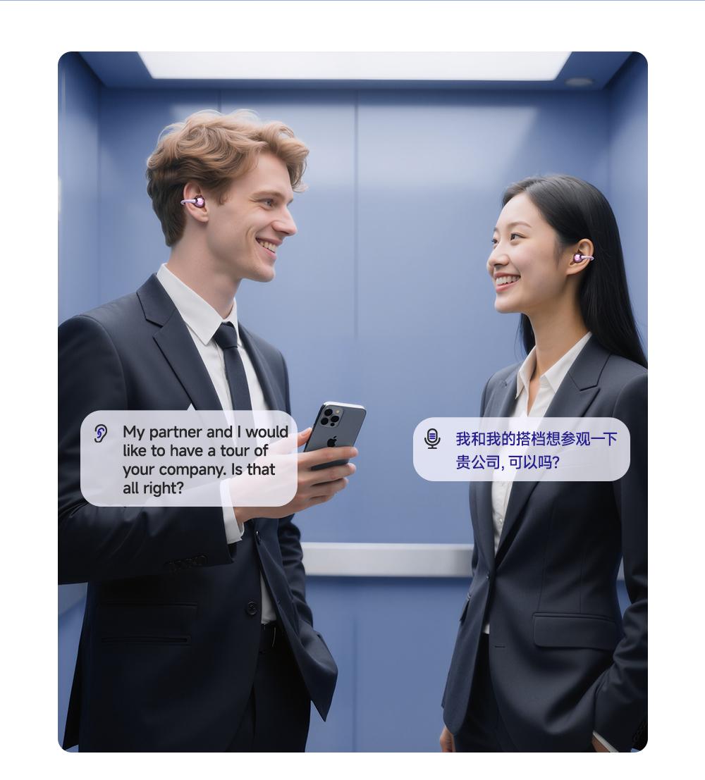 ERAZER XF36 clip-on earphones Bluetooth 6.0 earphones OWS earphones HIFI sound quality music music call dual-purpose waterproof and sweat-proof suitable for sports built-in microphone earphones