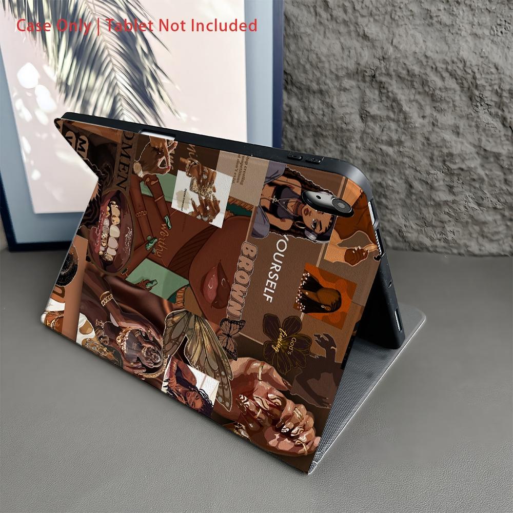 Case for ipad,A book-style tablet case, Tablet Protective Cover compatible with ipad 10th generation,for iPad Air(M2)/for iPad Pro(M4)/air4/5/6/pro10.5/2022/2021/2024/12.9/mini7/2019/,air m3/a16 2025