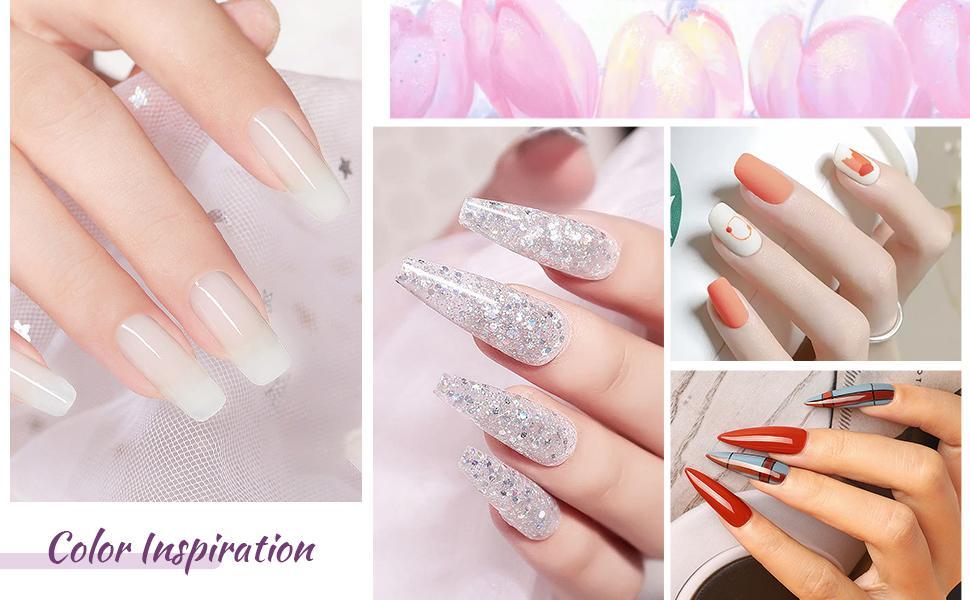 JODSONE 60 PCS Gel Nail Polish Kit with U V Light Base and Matte Glossy Top Coat Nail Gel Polish Soak off Manicure Accessory Tools Suitable for All Seasons JODSONE 60 PCS Gel Nail Polish Kit with U V Light Base and Matte Glossy Top Coat Nail Gel Polish Soak off Manicure Accessory Tools Suitable for All Seasons