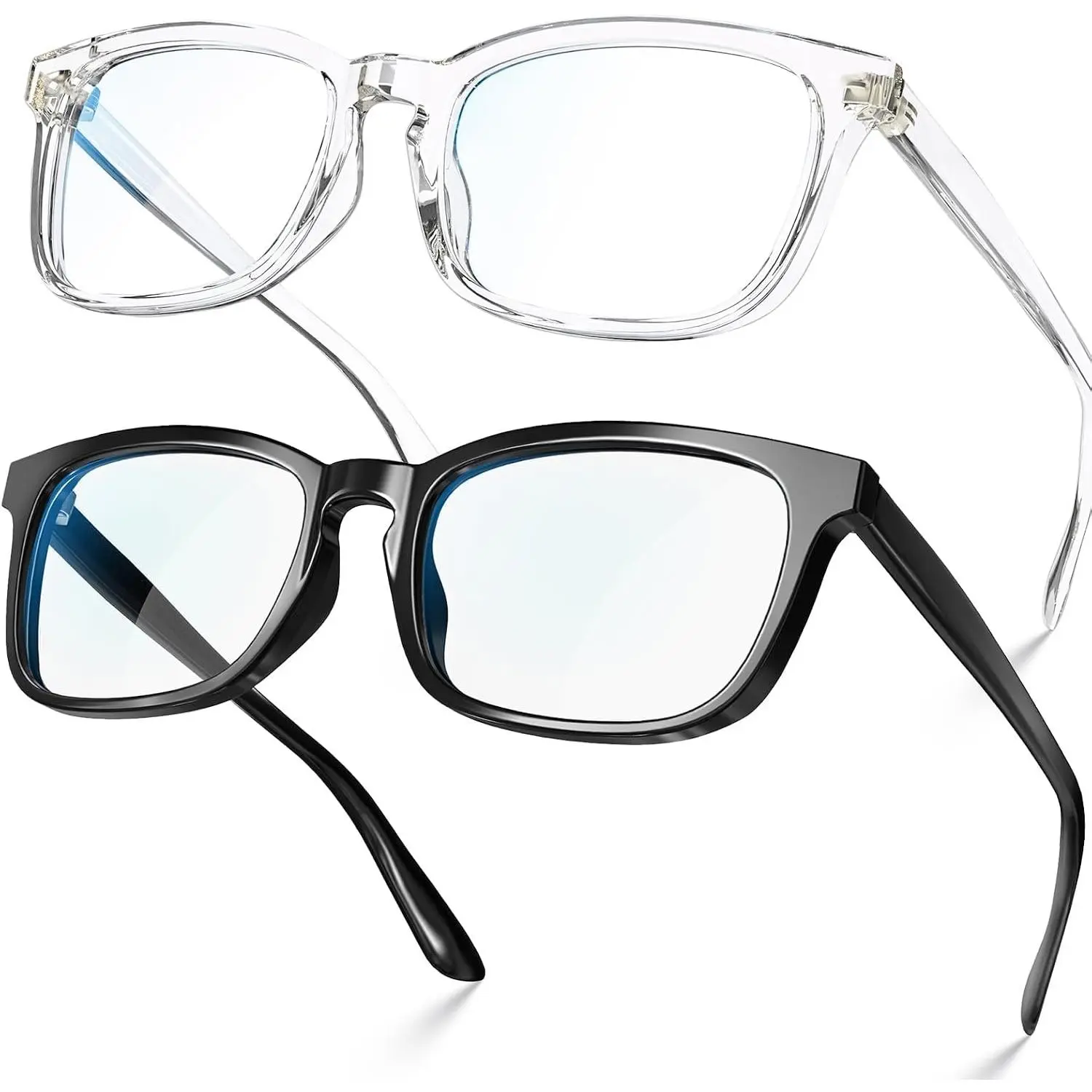 Blue Light Glasses for Women Men Square  Glasses Anti Glare UV Blocking Vita