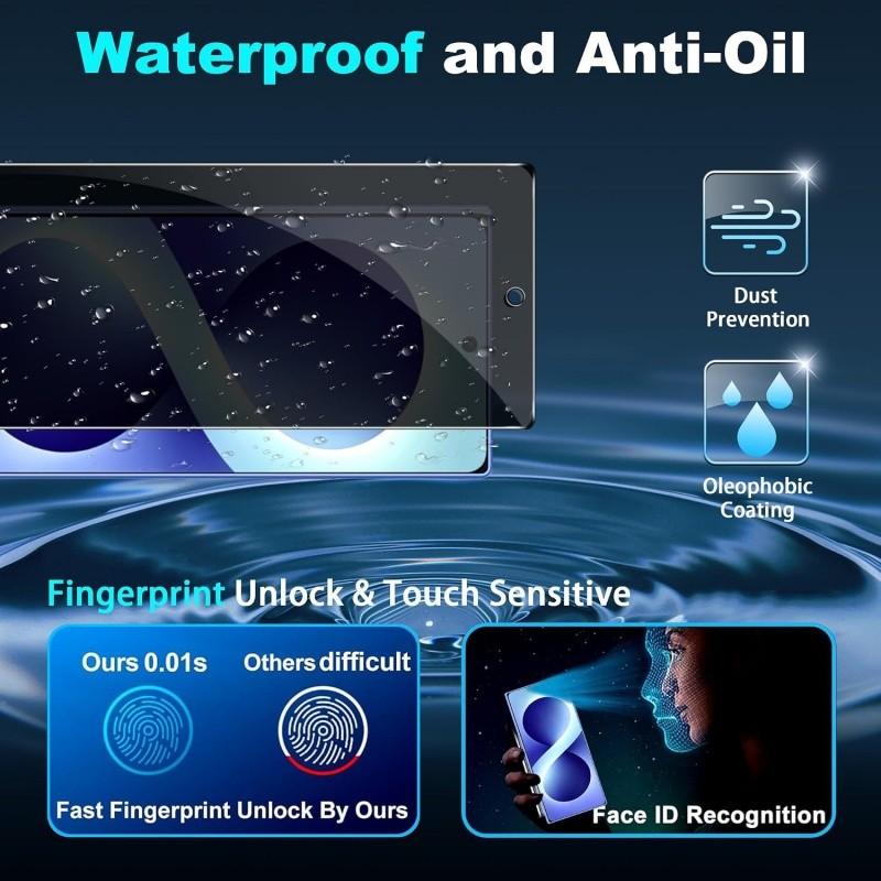 2pcs Samsung Galaxy Z Fold 8/7/6 8 Ultra 5g Screen Protector, Smartphone Accessories, Tempered Glass, Bubble-Free, High Transparency, Dust Free, Easy Install