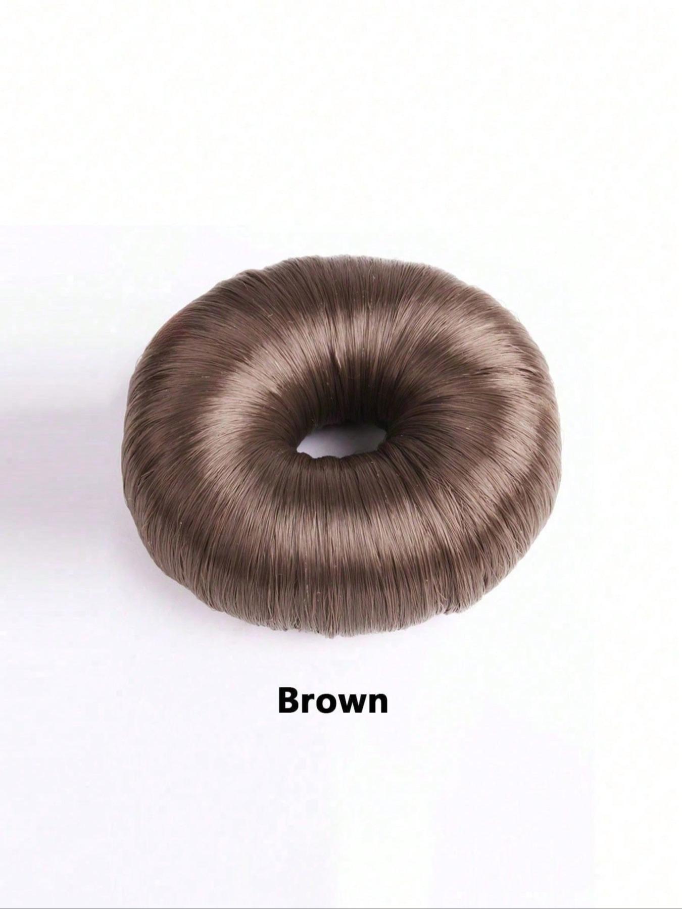 Wig Bun Hair Tie Hair Accessories Fluffy Donut Bun Braided Hair Styling Tools Hair Accessories， Women Hair Maker Donut Magic Foam Sponge Big Ring Hair Styling Tools Headdress Hairstyle Hair Accessories,Hair Donut Hair Bun Maker, Ballet Buns Maker,