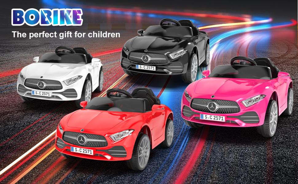 Mercedes-Benz CLS 350 12V Kids Ride-On Toy Car with Parents Control Four Wheels Suspension Music LED Lights USB Gift for Kids Perfect Gift