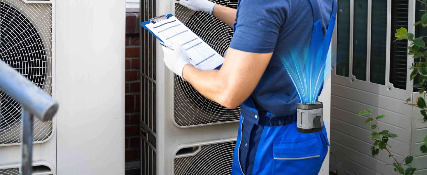 Lentorgi-Portable Fan,Clip Fan Rechargeable With stand,4 Speeds Strong Airflow Small Fan Waist,Weight reduction design,for Travel Camping Outdoor Jobsite,Camping Essentials-Black and Gray Lentorgi-Portable Fan,Clip Fan Rechargeable With stand,4 Speeds Strong Airflow Small Fan Waist,Weight reduction design,for Travel Camping Outdoor Jobsite,Camping Essentials-Black and Gray