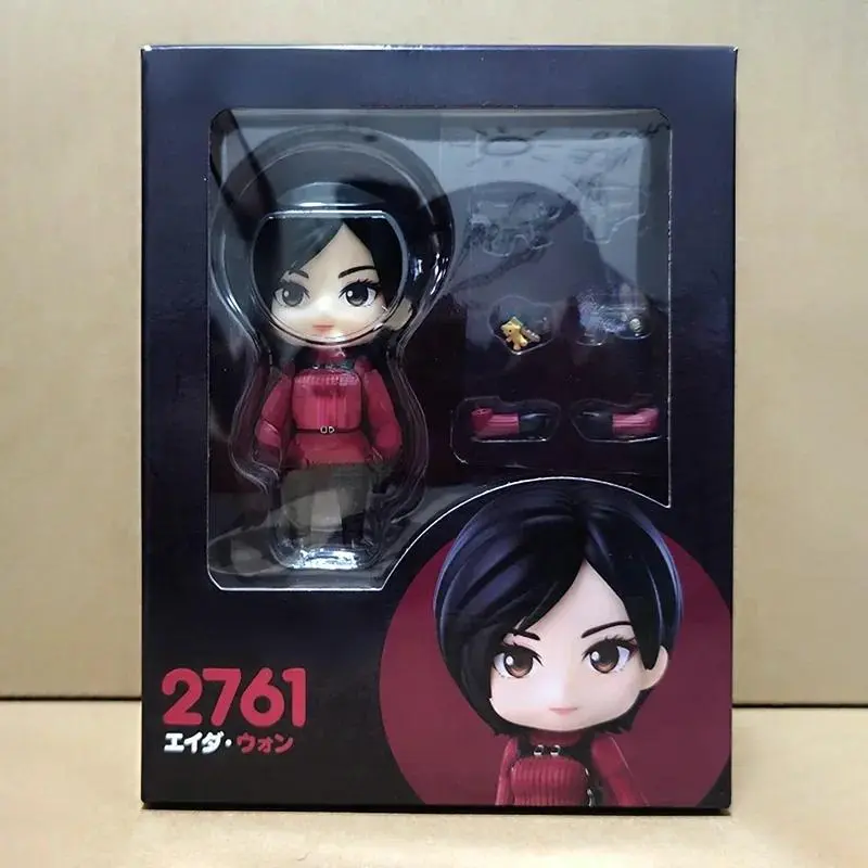 Nendoroid Q Version Posable Jointed Action Figure Face Swappable Model Toy Game Collectible For Resident Evil Fans Surprise Gift