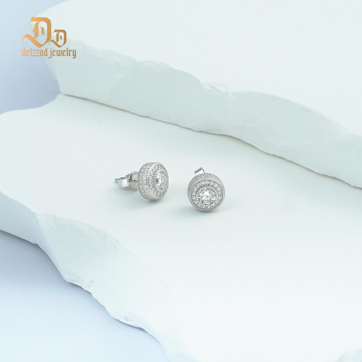 Delzzad 18k Gold-Plated Double Halo Ice Lab-Created Moissanite Stud Earrings Moissanite Jewelry Perfect Birthday Mother’s Day Christmas Gift for Men Women Delzzad 18k Gold-Plated Double Halo Ice Lab-Created Moissanite Stud Earrings Moissanite Jewelry Perfect Birthday Mother’s Day Christmas Gift for Men Women