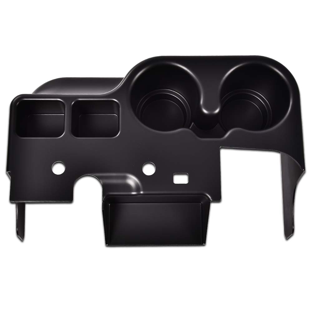 CROSSDESIGN Fit For 1999-2001 Ford F-250 F-350 F-450 Super Duty Center Console Cup Holder