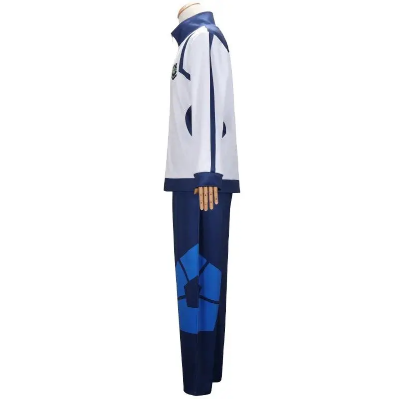 Blue Lock Reo Nagi Bachira Isagi Chigiri Cosplay Costume Zip Sportswear Tracksuit Sweatshirt Hoodie Halloween Carnival Clothes