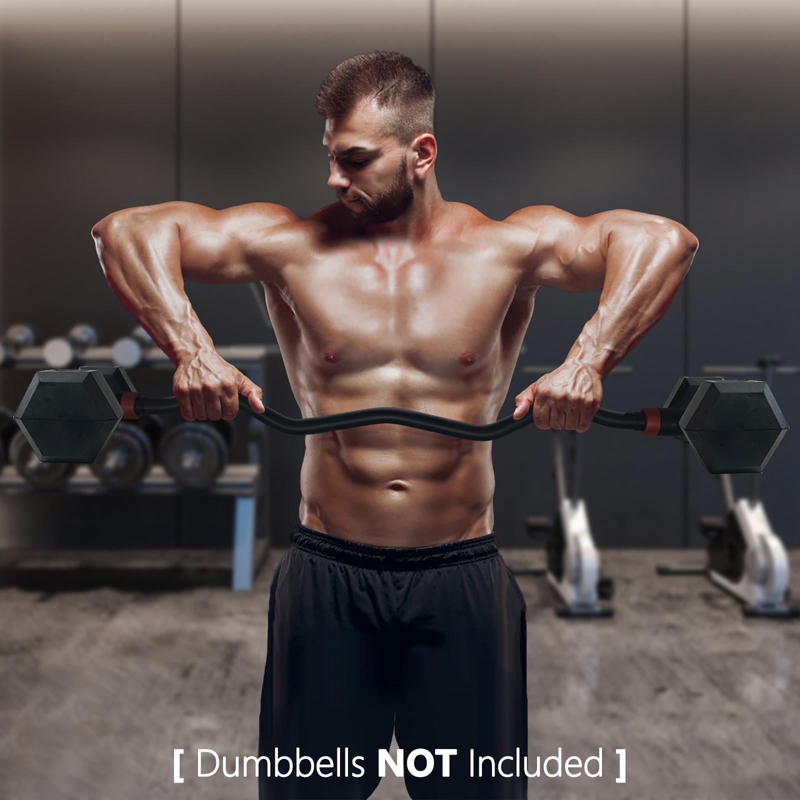 1PC Dumbbell Converter Bar - Home Gym Workout Exercise Equipment, Adjustable Dumbbells Weight Lifting Adapter, 200lbs Weight Capacity, Space-Saving, Easy-to-Use for Fitness Enthusiasts, Home Gym Equipment, Workout Equipment