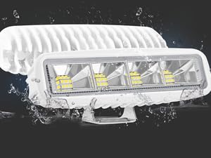 Nilight Marine LED Pods Navigation Lights 2PCS 72W White Flood Beam Ponton Boat Deck Dock Lights for Night Fishing T-top Stern Yacht Kayak Port Vehicle Motor  dealsforyoudays