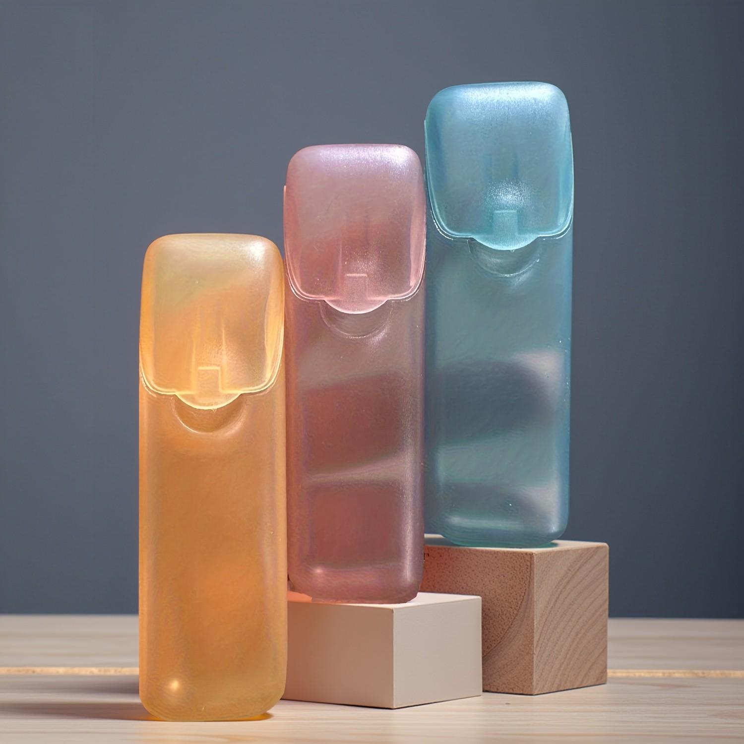 4 Mini Portable Storage Boxes (random Colors), PP Plastic Small Parts Organizer, Travel Toothpick Holder, Jewelry Storage, Reusable Container