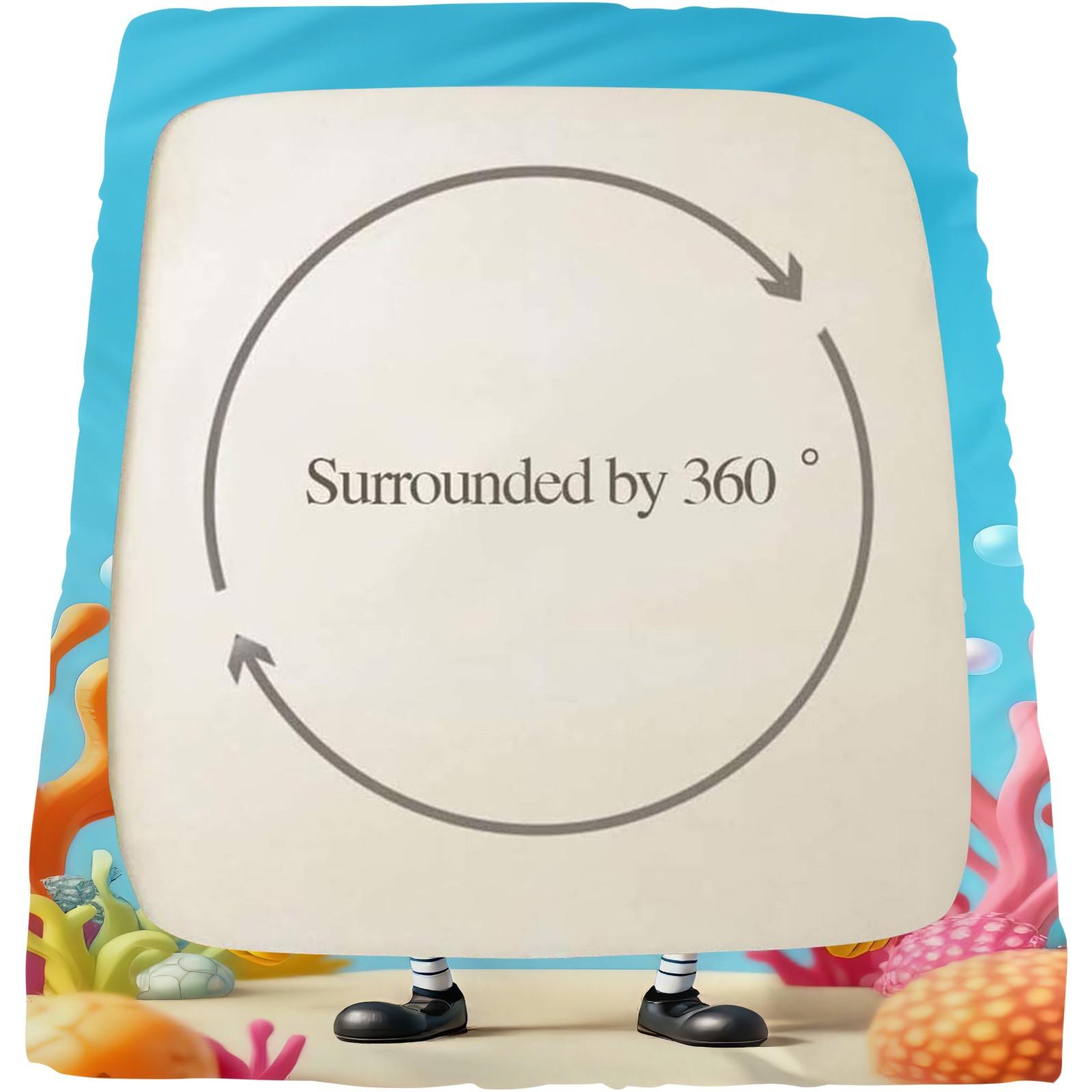 3 Piece Spongebob Pattern Fitted Sheet Set, Soft And Durable Bedding Set Includes 1 Piece Flat Sheet And 2 Pieces Pillowcases, Daily Holiday Birthday Gift Bedroom Decorations For Kids And Adults