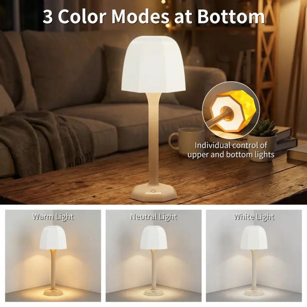 Shower Lamp Ocean Wave Projector Light,Rechargeable Battery Powered Water Ripple Ambient Night Light, Waterproof Bathroom Light for Shower, Bedroom, Home Spa, Relaxing Mood Lighting, USB Charging, Portable Decorative Lamp