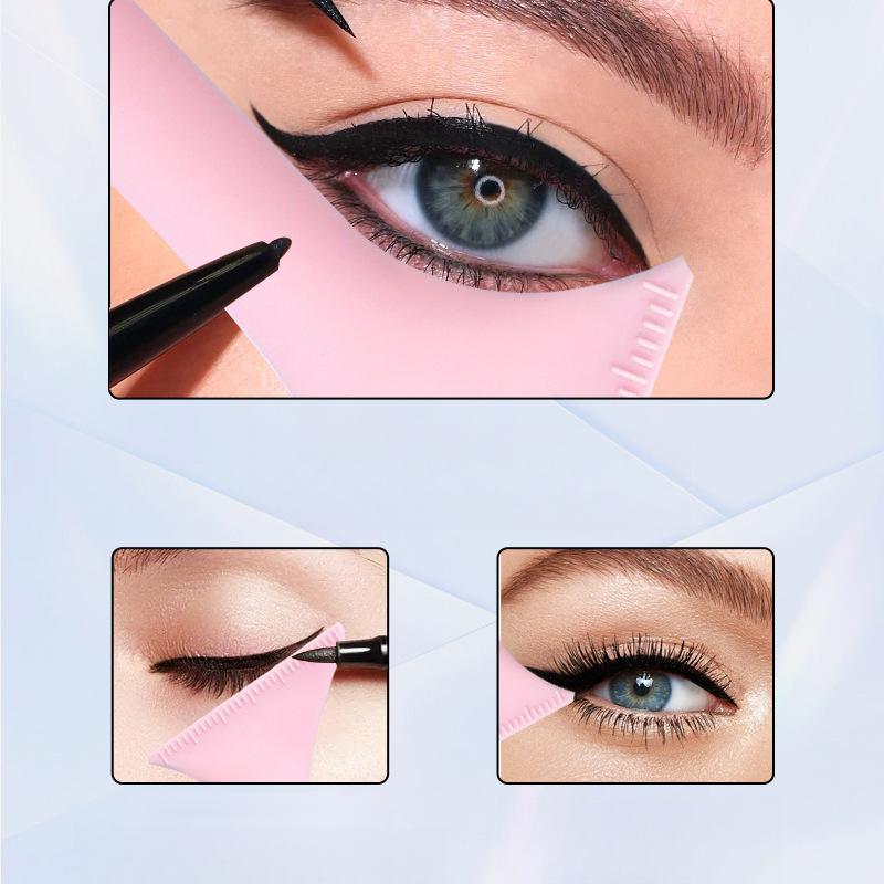 Multifunctional Silicone Eye Makeup Aid for Beginners, Eyeliner & Eyelash Beauty Stencil, Eyeshadow Stamp Tool,back to school,back to school haul