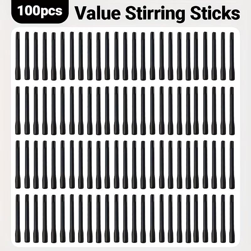 100pcs Tattoo Color Stirring Sticks, Disposable Stirring Sticks for Blender, Tattoo Ink Stirring Sticks, Stirring Tools for Tattoo Artists, Stirring efficiently and preventing sedimentation.