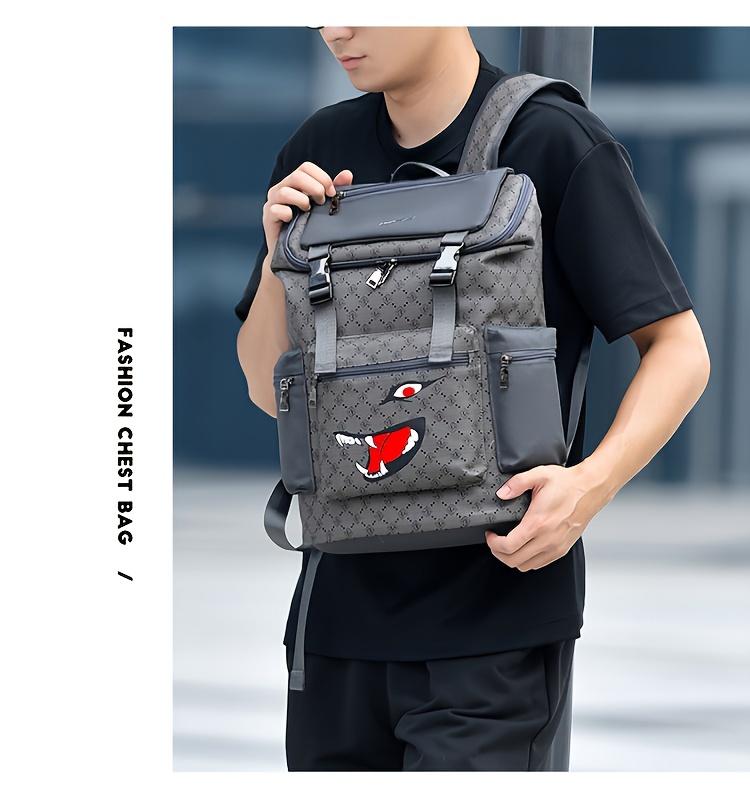 Classic Unisex Waterproof Backpack, Laptop Backpacks, Large Capacity Travel Bag, Comfortable Handbag with Handle, Fits 17.3 Inch Laptop, Ideal for Outdoor Adventures