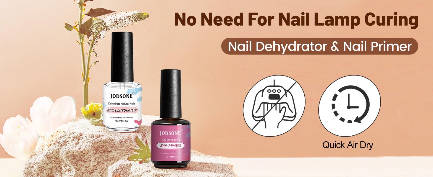 JODSONE 15ML Nail Primer Base Coat Top Coat Glossy Quick Drying Durable DIY Nail Art Design Long Lasting Gift
