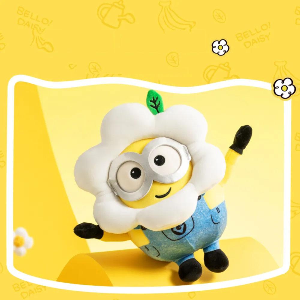 Minions Bob+Tim Collection Bob Hugging Tim Bear Plush Toy - Cute Stuffed Kawaii Plush Pillow For Valentine's Day Gifts
