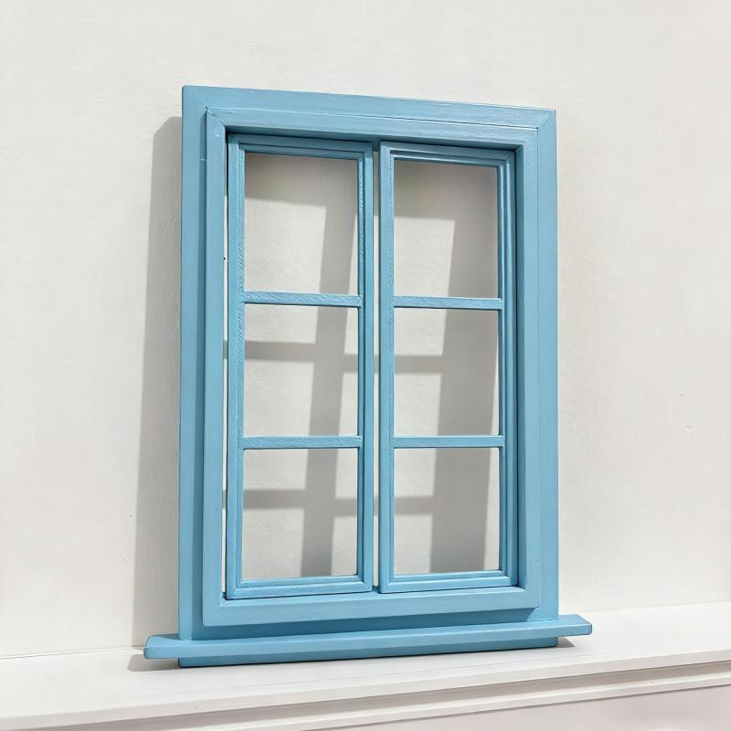 1:12 Scale Dollhouse Window Model, Mini Operable Window for BJD/OB11 Dolls, Made from PLA Material (Non-Wooden) - Ideal for Dollhouse Decoration, Miniature Scene Accessory, Photo Prop, Perfect for Valentine'S Day Or Birthday Gifts