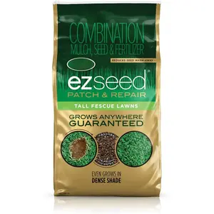 EZ Seed Patch & Repair Tall Fescue Lawns - Combination Mulch, Grass Seed and Fertilizer for Bare Spots and Repair, Covers Up to 225 sq. ft., 10 lb.