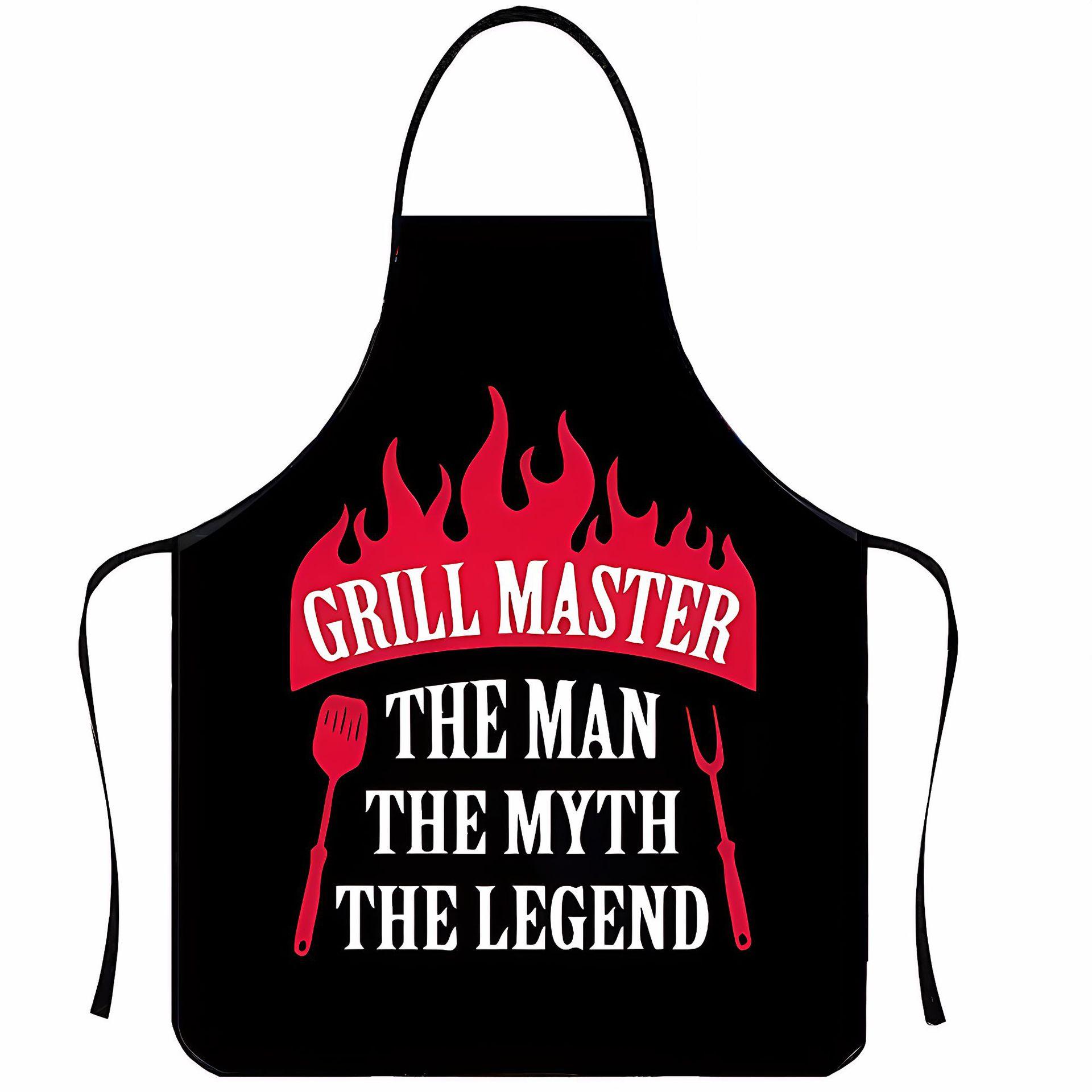 Waterproof BBQ Apron for Cooking Grilling Party with Unique Design Anti-stain Protection Kitchen Aprons