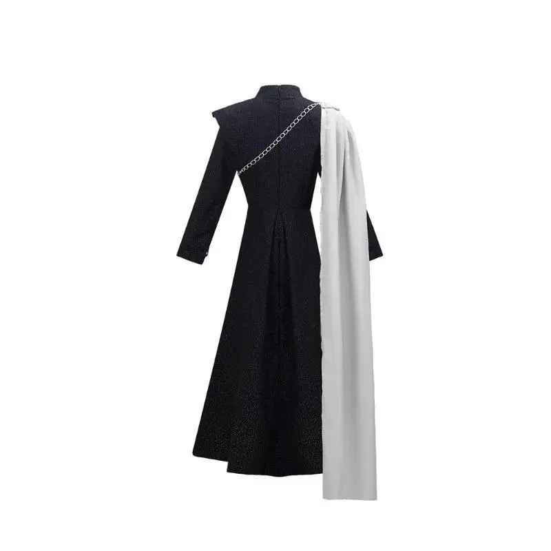 Game of Thrones Dragon Mother Daenerys Targaryen Cosplay Suit Cosplay Costume Skirt Dress Windbreaker for Women Halloween Set