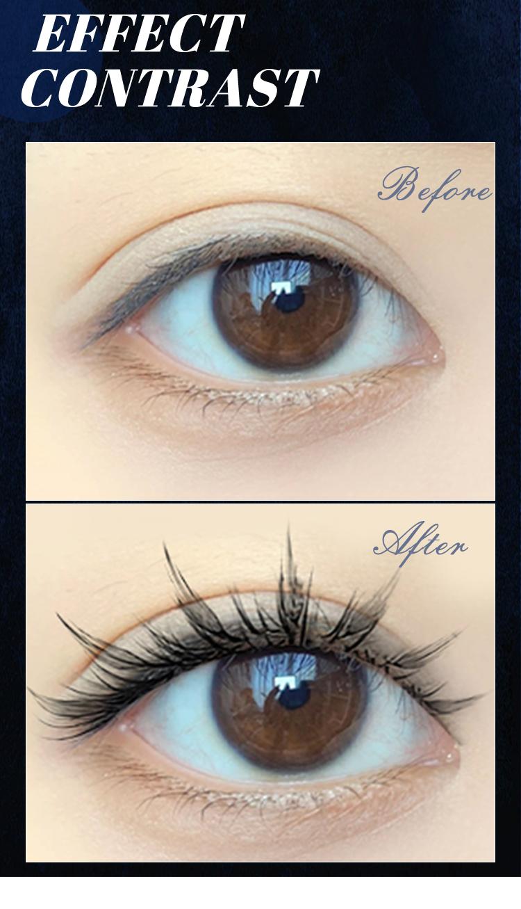 Winky Beauty Elf Spire False Lashes 8-13mm Mixed Natural Doll Style, Professional Eyelash Extension Supplies, 0.07mm Thickness