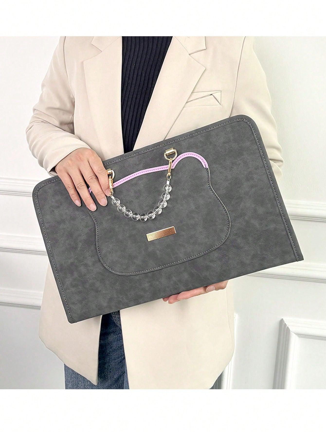 High-Value Laptop Bag Cute Computer Case Soft Shell Full Coverage, Stylish Notebook Protector for Women, Durable & Trendy Design