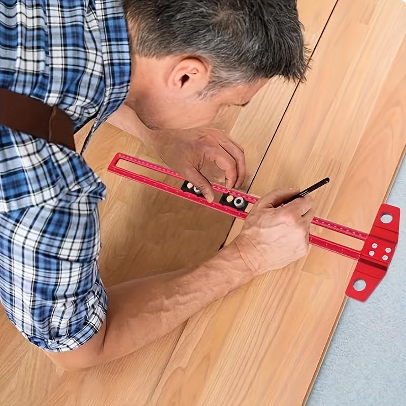 Woodworking Ruler for Architects, Precision Marking Tool for Woodworking, Layout and Measurement, Craftsmanship Tool, Woodworking Drafting Ruler