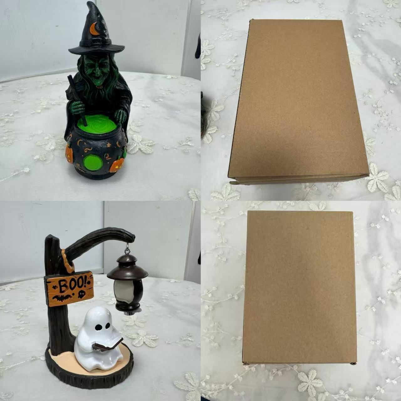 Witch/Ghost Desktop Lamp for Indoor Bedroom, Living Room & Office, Home Decor, Decorative Light, Decoration Lamp, Bedside Table Light, Spooky Halloween Gift, Elegant Design #GLOBAL PICKS