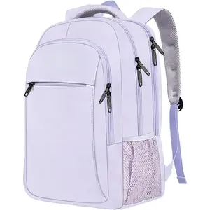 Girls' Laptop Backpack, 15.6inch Women's College Backpack, Waterproof Durable Slim Student Backpack, Casual Daily Bag, Travel Computer Bag, Nurse Work Bag, Gift