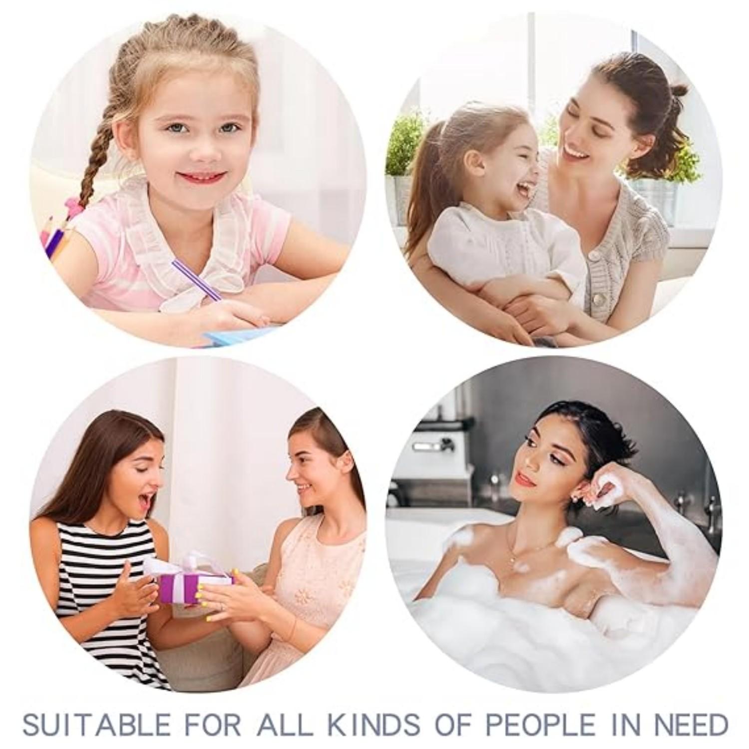 30 Four-Color Hair Bands Seamless Ponytail Fixator No Damage Thick Elastic Scrunchies for Women Girls Men Hair Accessories Durable Neutral Colors