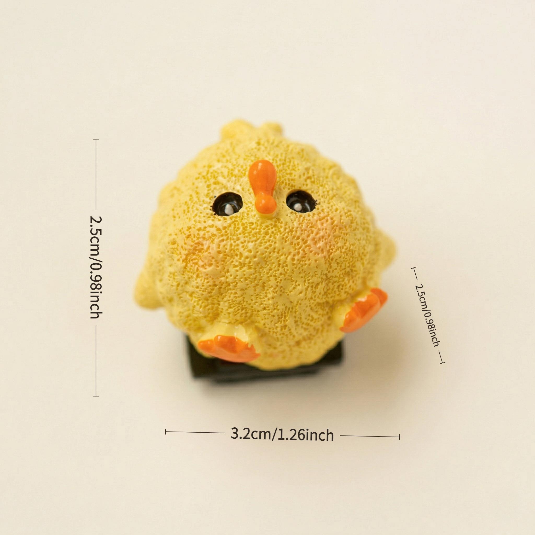 Cute Chicken Camera Hot Shoe Cover, Cartoon Animal Flashlight Accessory, Abs Resin Material, Battery-Free Decorative Protection Cap, Compatible with Dslr and Mirrorless Cameras, Photography Gift