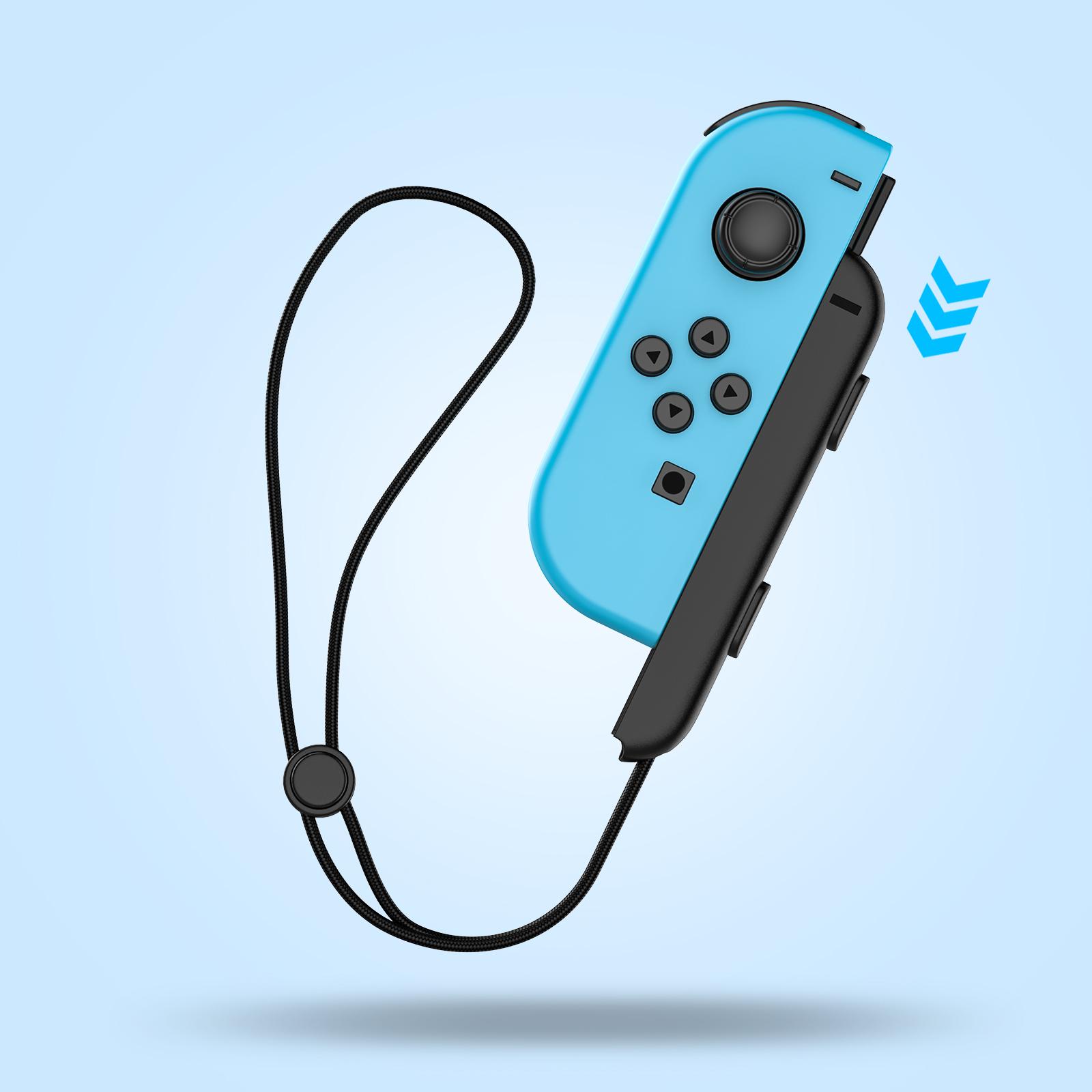 JORREP  Wrist Strap for Switch Joycon - Replacement Accessories for Joy con Straps (Black)