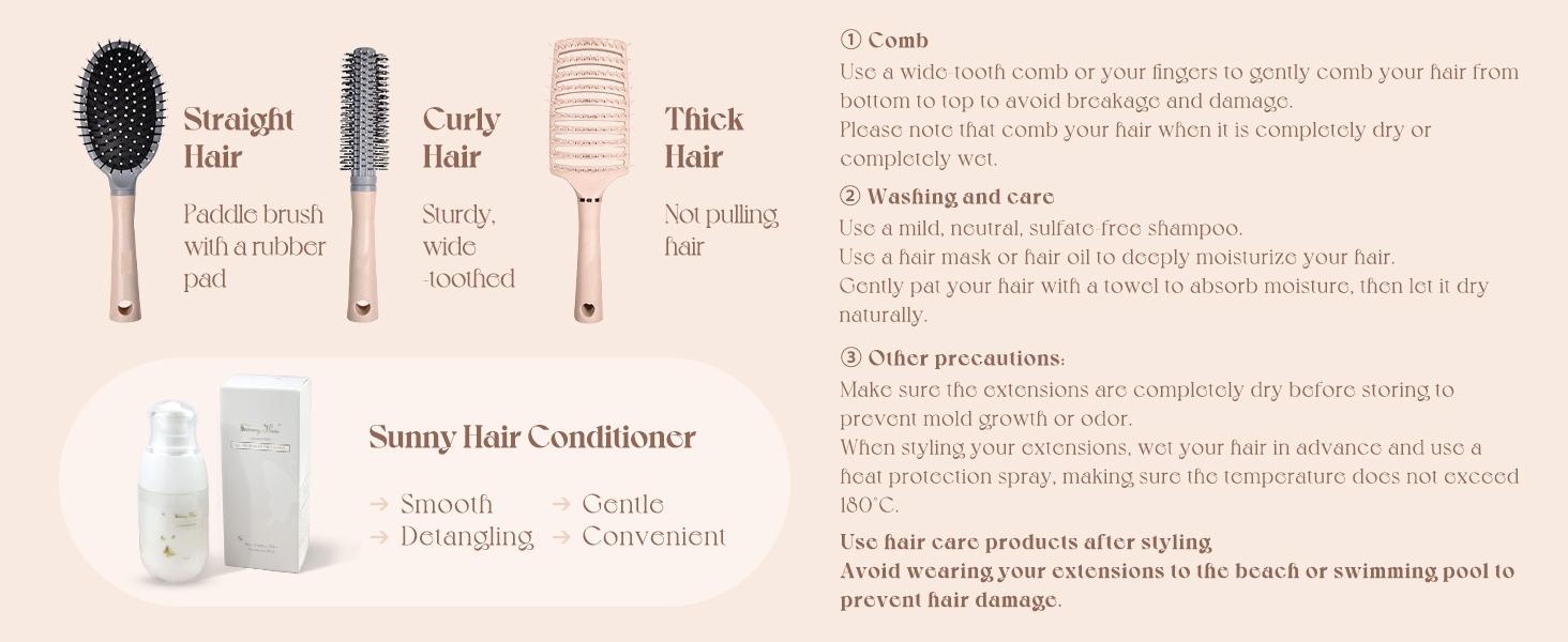 Sunny Fish Line Hair Extensions Remy  Invisible Human hair for Natural Look  Easy To Style Soft  #TikTokShopBlackFriday