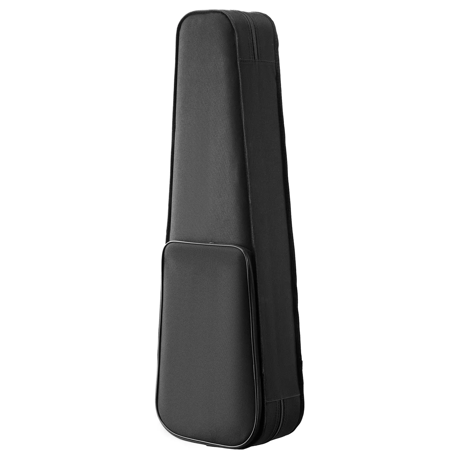 4/4 Full Size Violin Case, Nylon Waterproof, Lightweight Portable Travel Carrying Bag, with Plush Lining, Dual Shoulder Straps, Anti-Scratch, Professional Triangular Shape, for Violin, Black