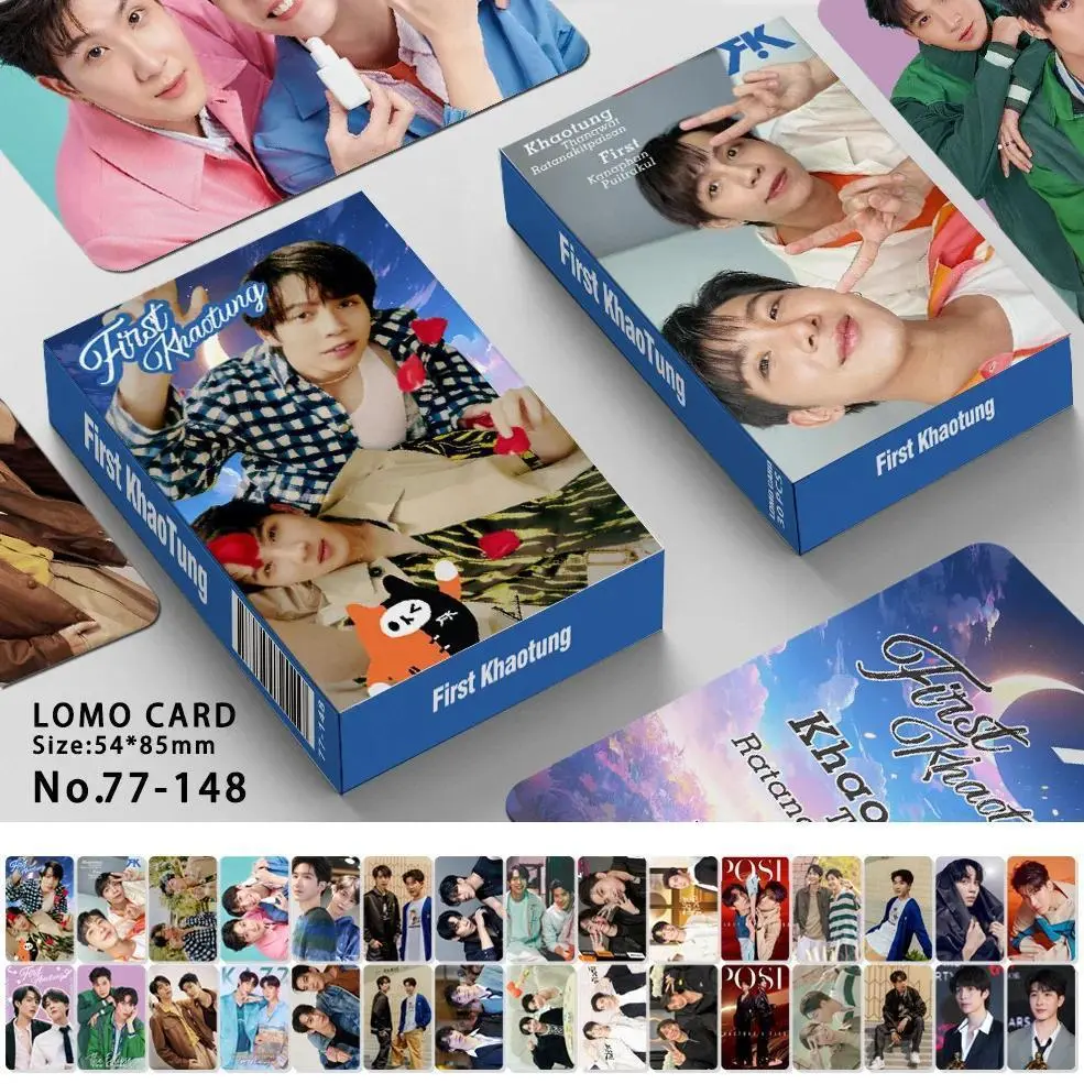 JoongDunk Pondphuwin FirstKhaoTung Photo Small Card 30pack/Set with Box High Definition Collectible Cards