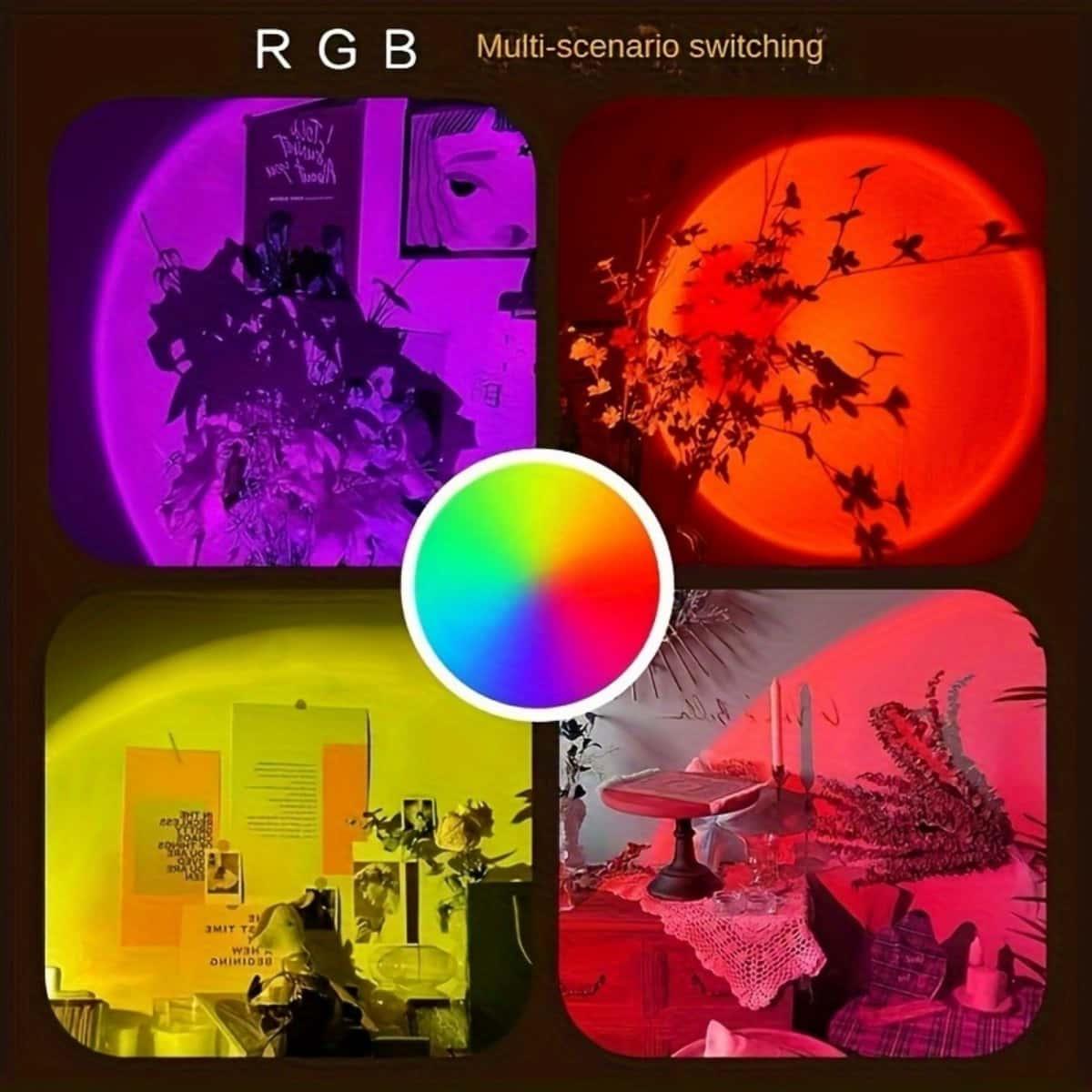 16 Color Small Base Table Lamp with Remote Control, Perfect Room Decor Light, Atmosphere Night Light, Ideal Gift for Valentine's Day & Christmas, Led Ambient Light, Decorative Light